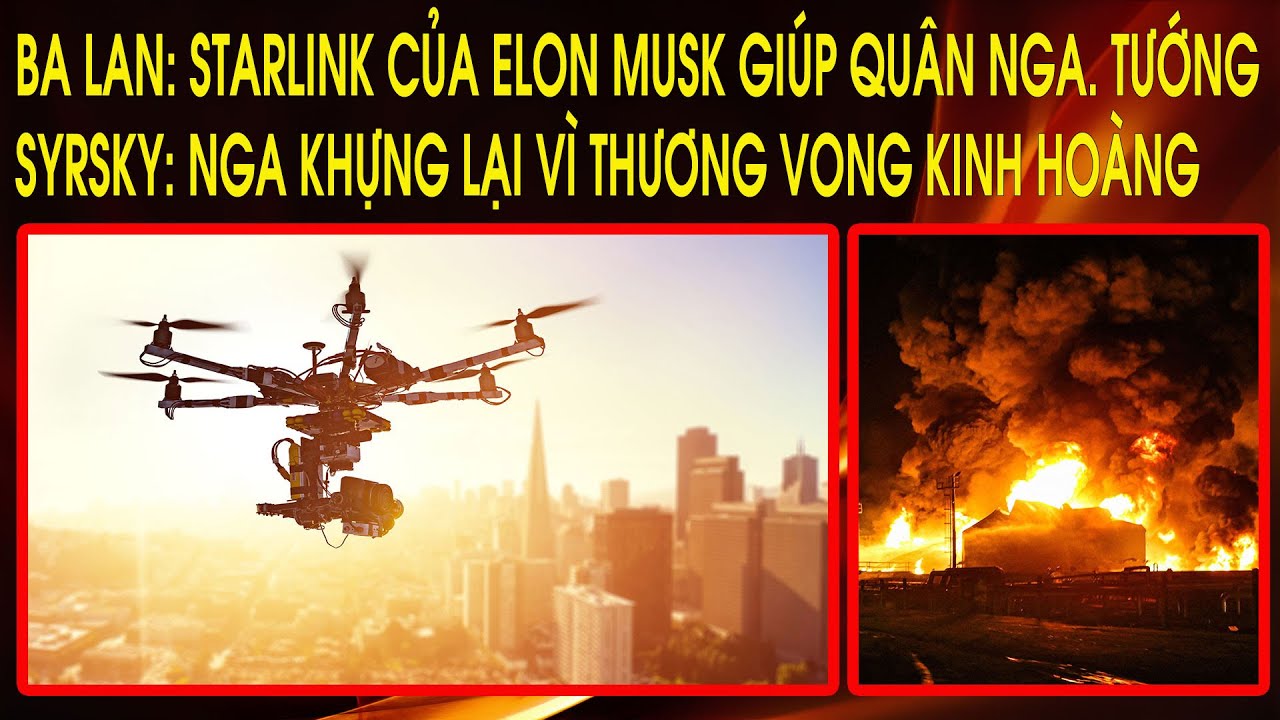 Ba Lan: Starlink của Elon Musk giúp quân Nga. Tướng Syrsky: Nga khựng lại vì thương vong kinh hoàng