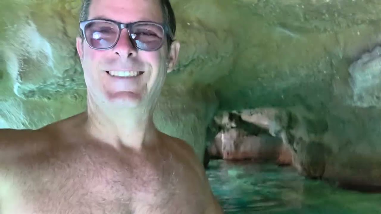 Historic Venetian Pool in Coral Gables built from a coral rock quarry+waterfalls+caves ~  Rich Aube