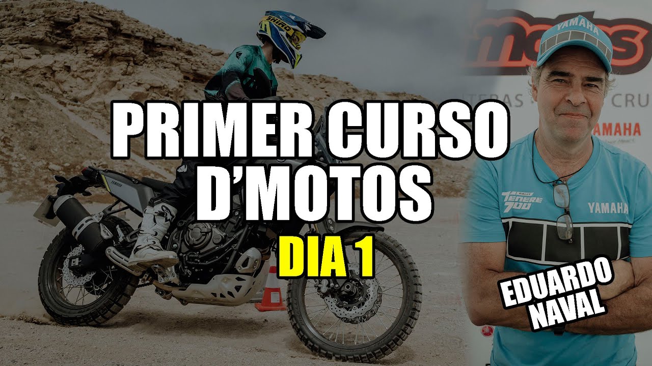 Primer Curso de Conducción Offroad Yamaha por D'MOTOS - Eduardo Naval | Día 1 - Circuito