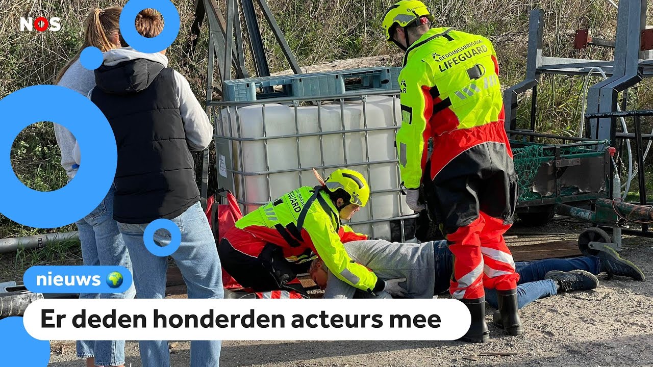 Oefening in Gouda: Wat als er een grote overstroming komt?