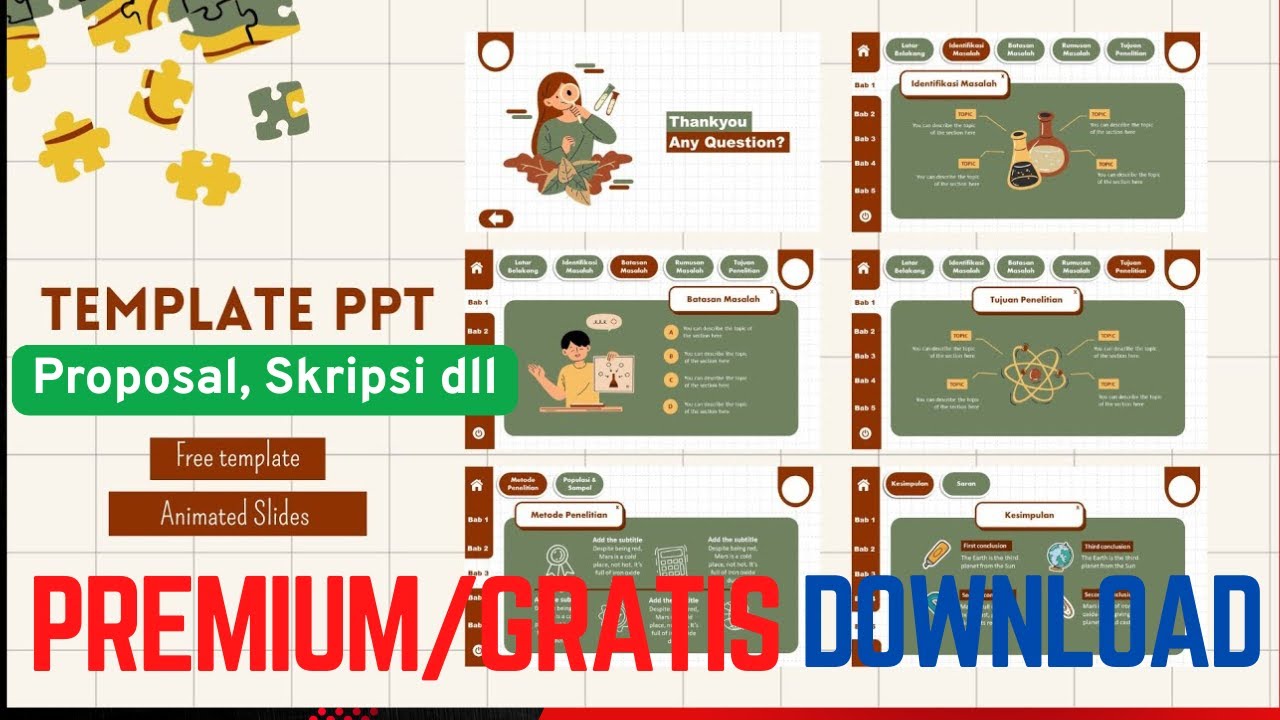 TEMPLATE PPT SEMINAR PROPOSAL 2026 TEMPLATE PPT PREMIUM GRATIS