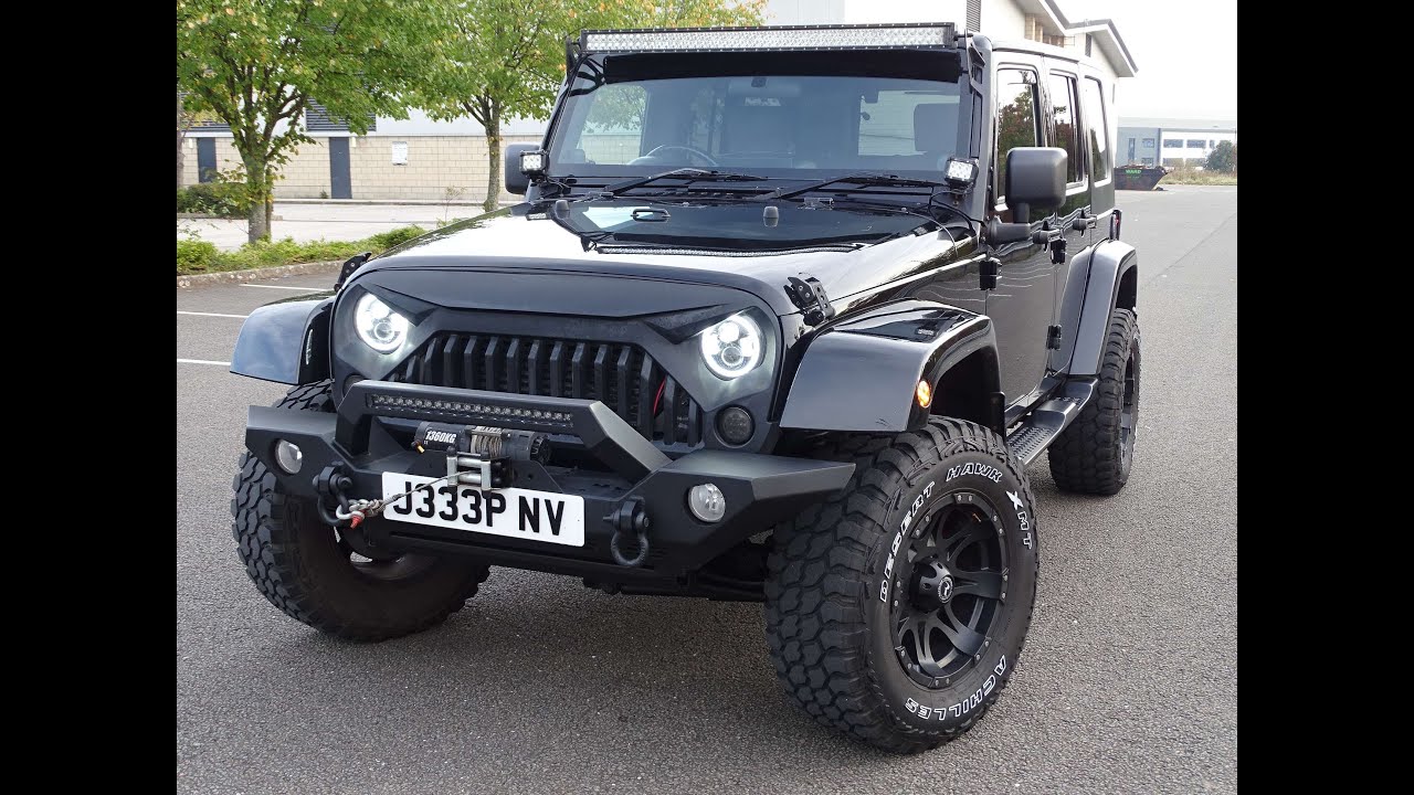 2010 JEEP WRANGLER SPORT UNLIMITED 2.8 DIESEL AUTO CONVERTIBLE 4WD CUSTOMISED