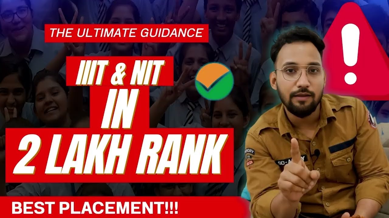 Get NIT IIIT at 2 lakh Rank #jeemains2025  #lowpercentileoptions