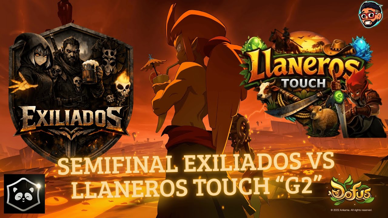 [DOFUS TOUCH] TORNEO LA MUEKA, SEMIFINALES EXILIADOS VS LLANEROS TOUCH GAME 3