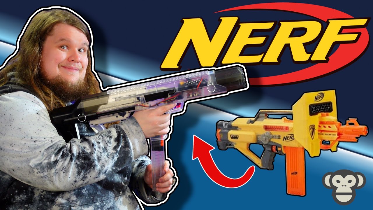 QWK Challenger MK3 AEG: the AWAKENED NERF Stampede w/ Select Fire!