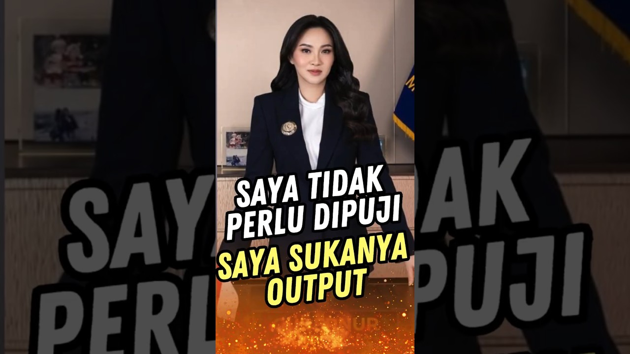 SHERLY TJOANDA : SAYA TIDAK SUKA DIPUJI. SAYA SUKA OUTPUT #sherlytjoandalaos #bupati #malukuutara