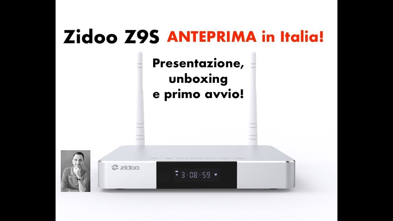 Zidoo Z9S: anteprima ITALIA! Presentazione, unboxing e primo avvio!