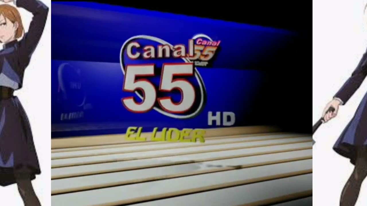 cortinilla antigua de canal 55 el lider (Le&oacute;n Nicaragua) 2014-2019 [Leer descripci&oacute;n]
