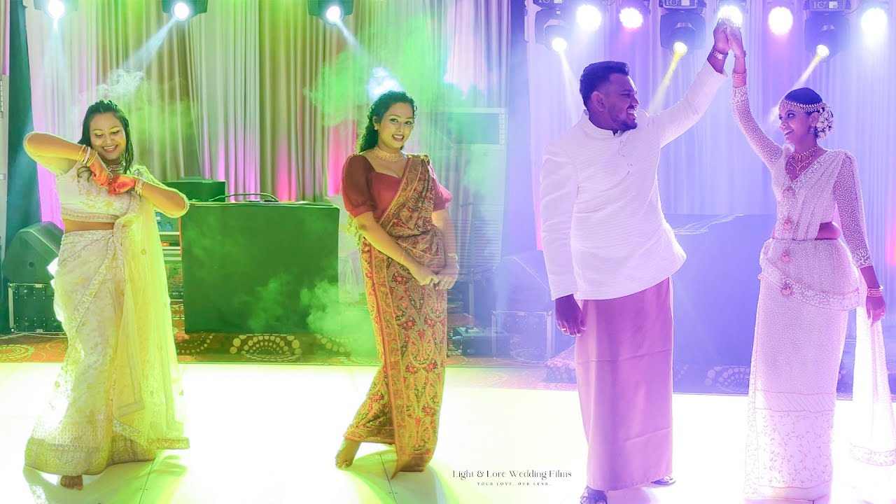 SURPRISE WEDDING DANCE | Arosha & Thiwanka Wedding Day @LightAndLoreWeddingFilm