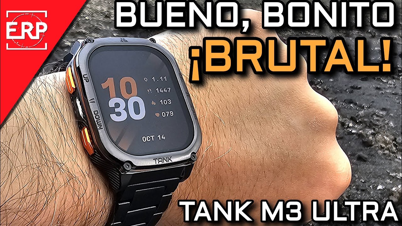 Éste SMARTWATCH me ha sorprendido / KOSPET TANK M3 ULTRA / Review tras DOS MESES DE USO.