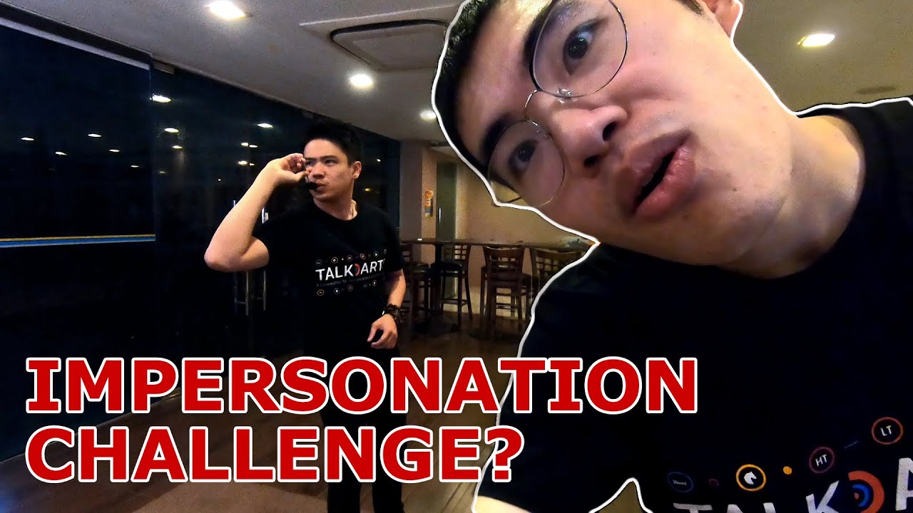 Darts IMPERSONATION Challenge | TALKDARTS Challenge