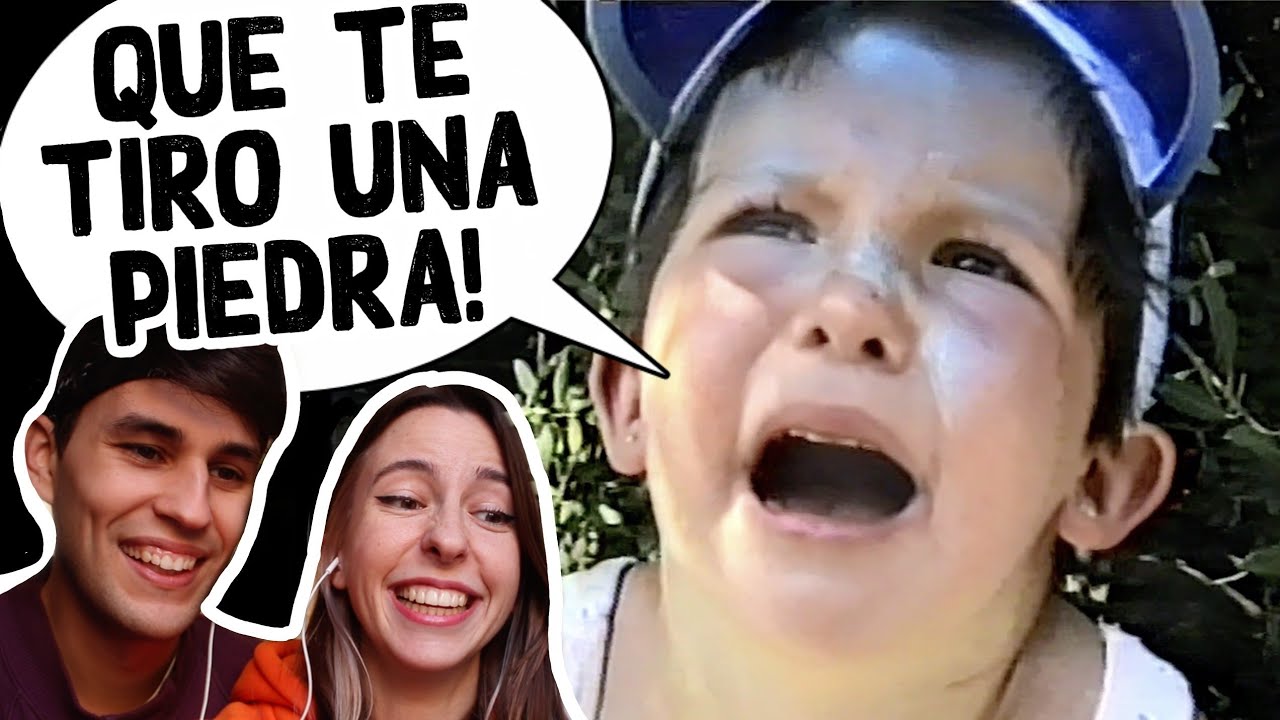 Reaccionando a mis vídeos de PEQUEÑA (Brutal 😂)