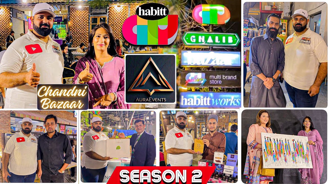 Chandni Bazaar | Aura Events Season 2 | Habitt City Karachi Business Startup | Exhibition 2025