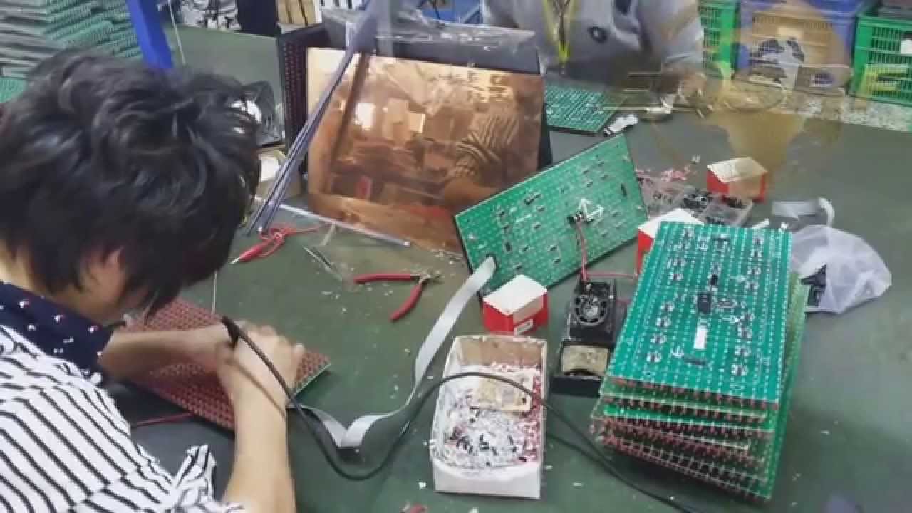 Изготовление светодиодных модулей для бегущих строк от производителя.