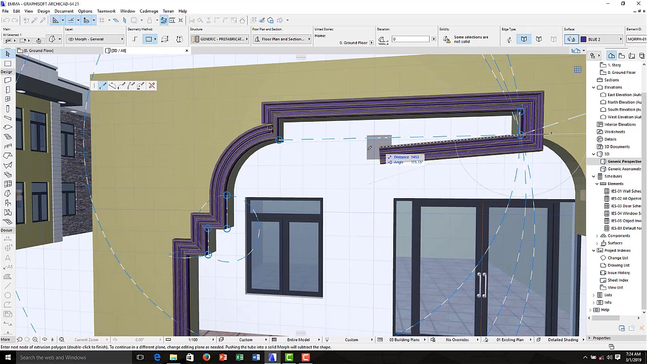 CREATING CUSTOM ARCHITRAVE IN ARCHICAD