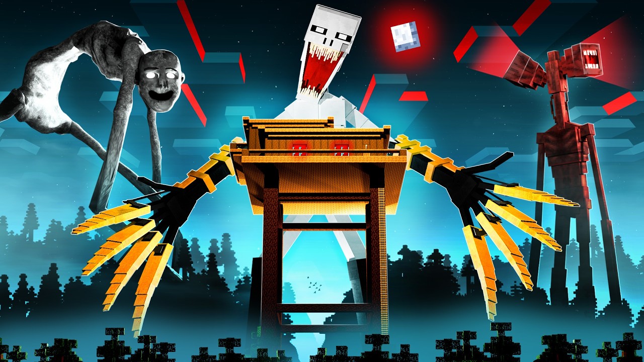 The Rake Has Evolved... I Lost Everything | Minecraft Siren Head Forest