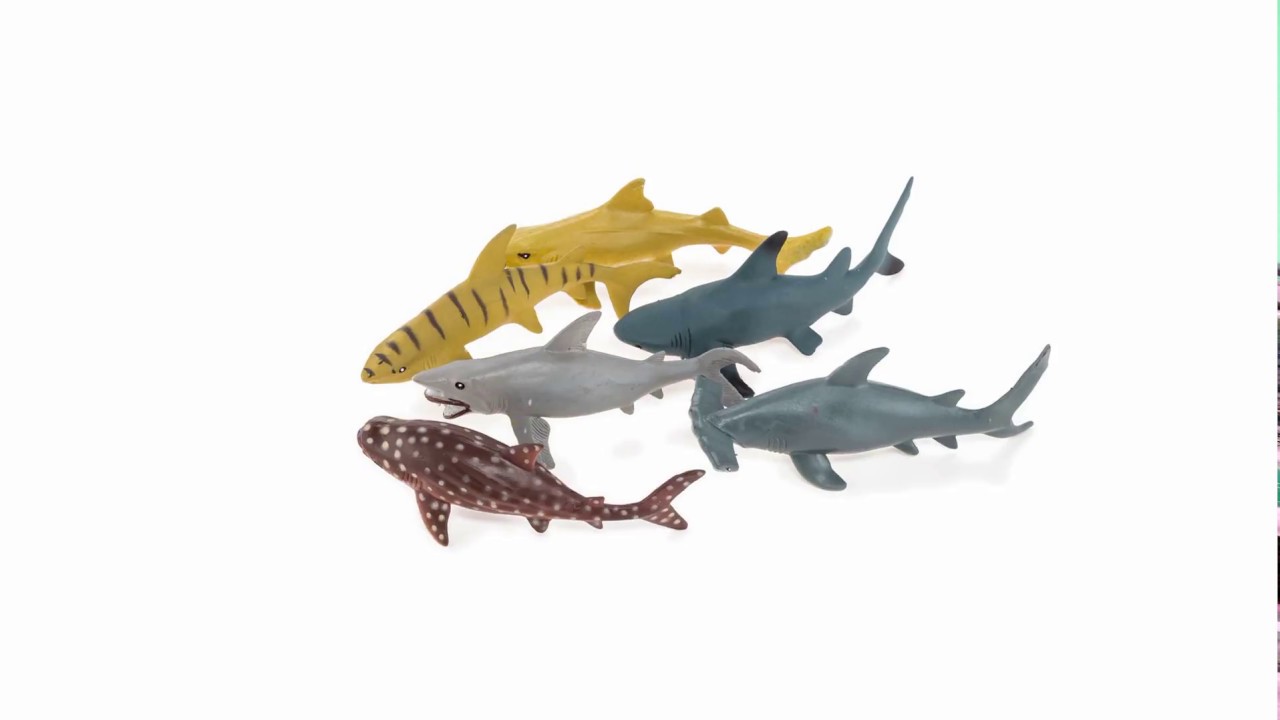 Shark Toy Figurines 360 View | Wild Republic