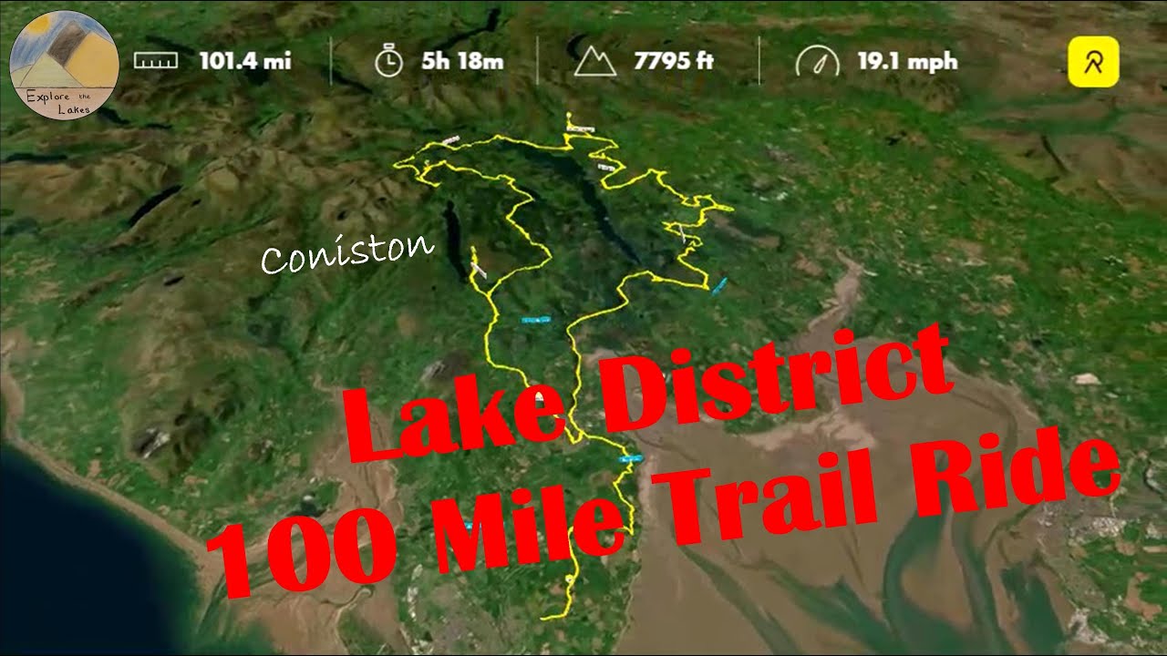 Green Laning in the Lake District - 100 mile trail ride - Lanes and timestamps in description.
