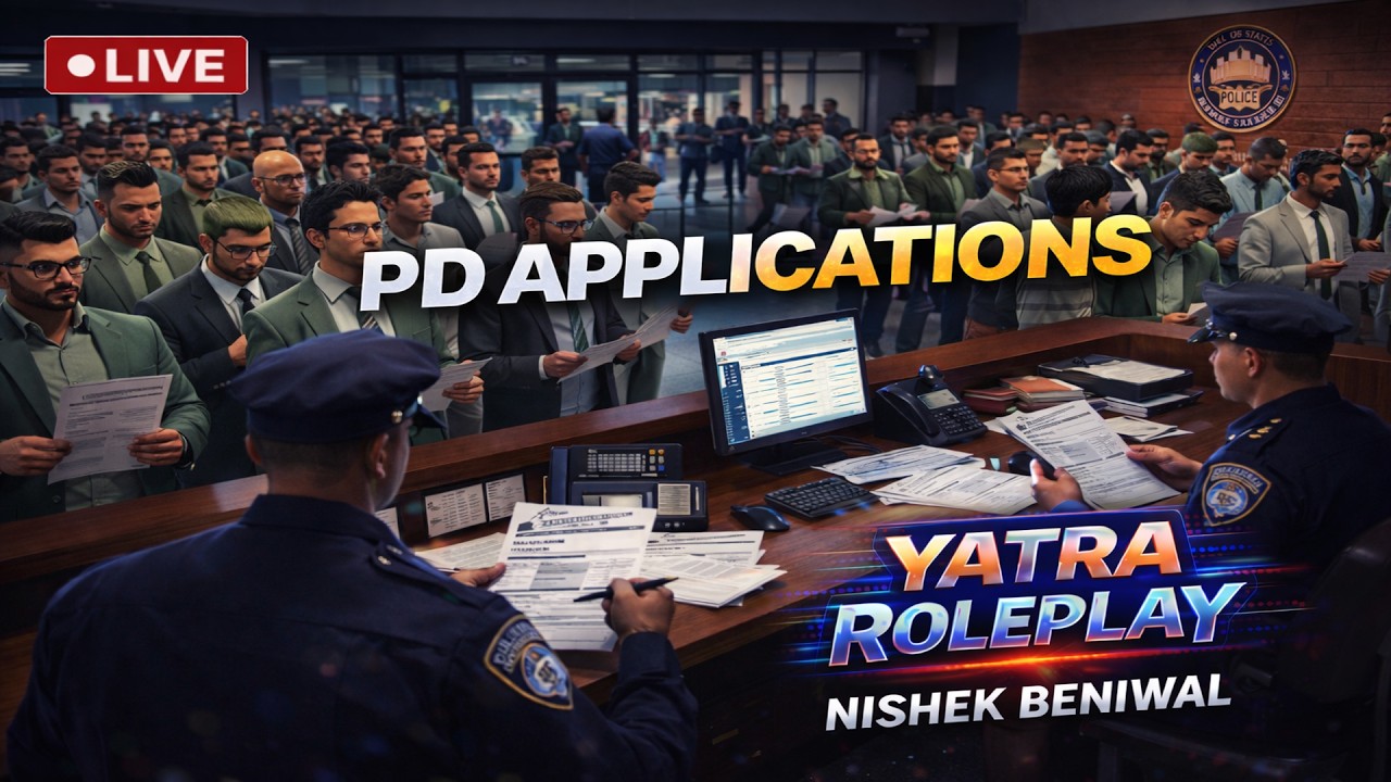 😯 229 PD Applications - Yatra RolePlay | #yatrarp #yatraroleplay #coprp
