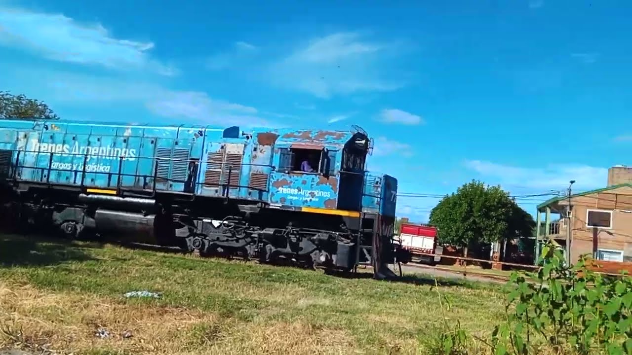 Belgrano Cargas (5039) G22 7759 Saliendo de Resistencia 