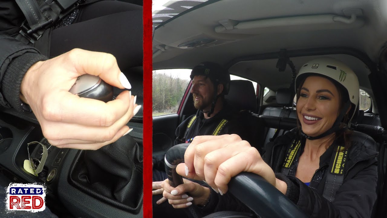 Amanda Mertz Learns How to Drive a Stick Shift