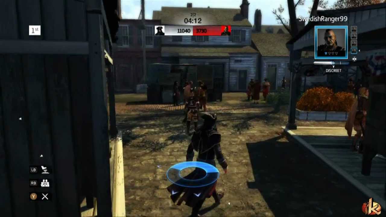 Assassin's Creed 3 Multiplayer Gameplay | Manhunt