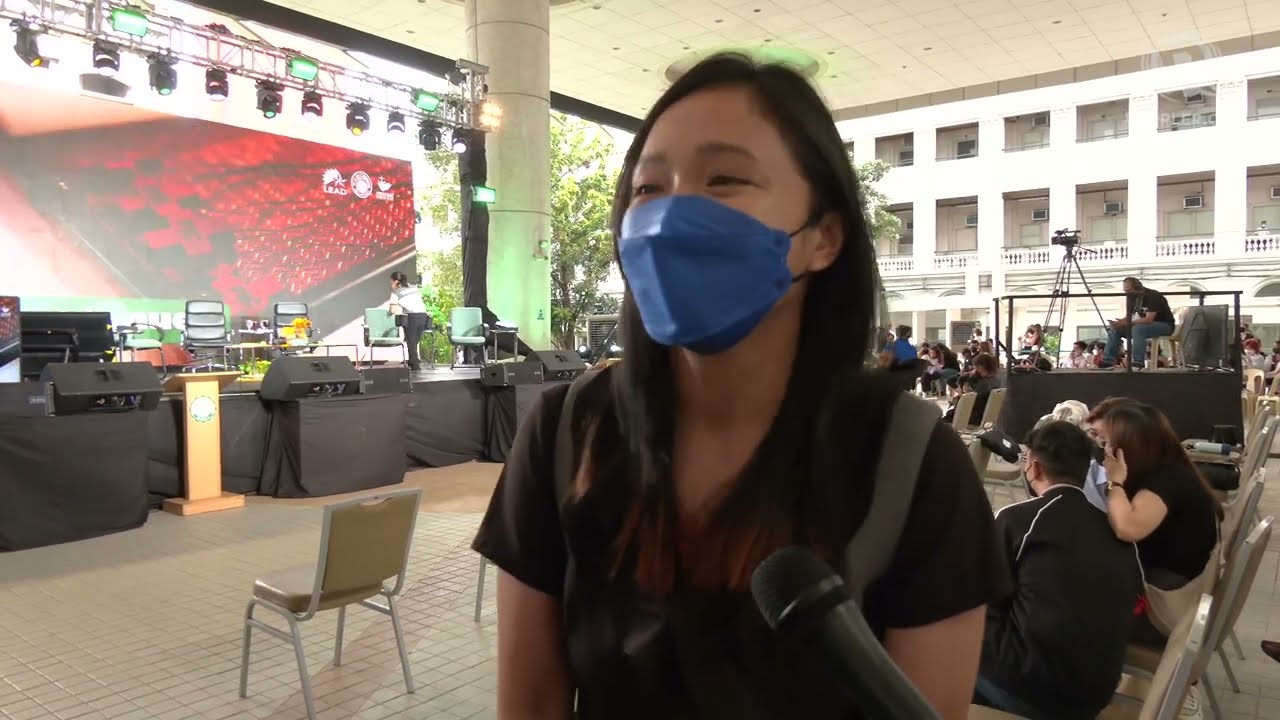 KABATAAN lawmaker Sarah Elago at the YouthVote VP forum
