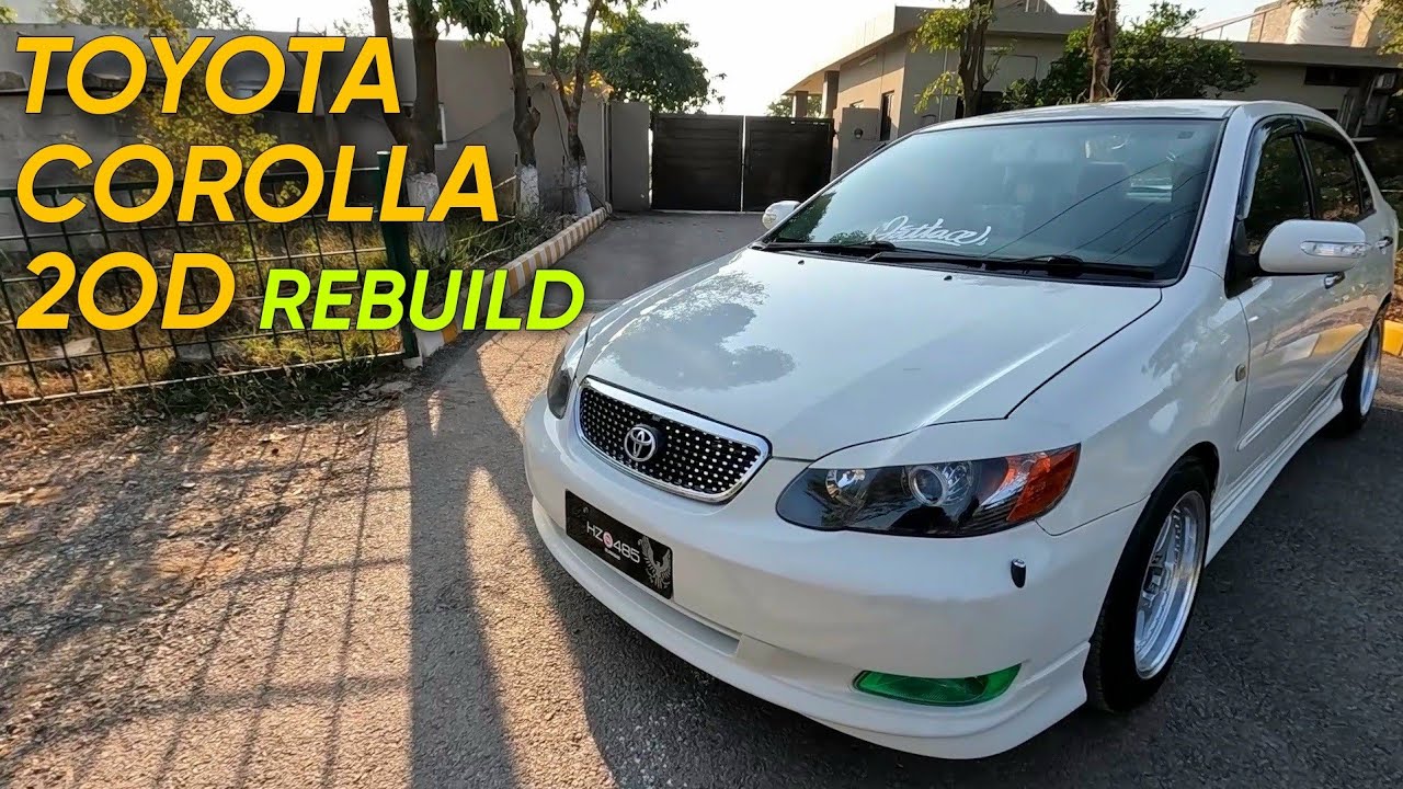 Toyota Corolla 2OD 2.0 REBUILD/ OWNER REVIEW