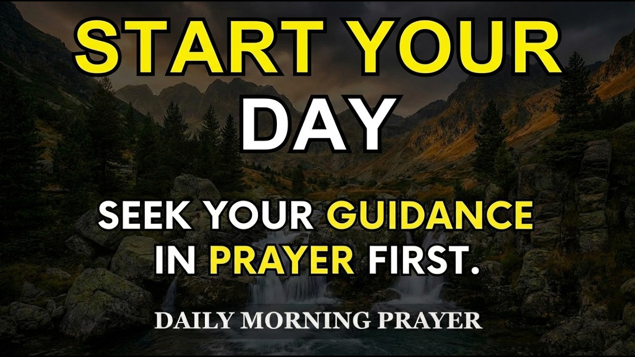 Morning Prayer With Psalm 121 | Let God Fight For You｜ God’s Guidance, Blessing, and Protection