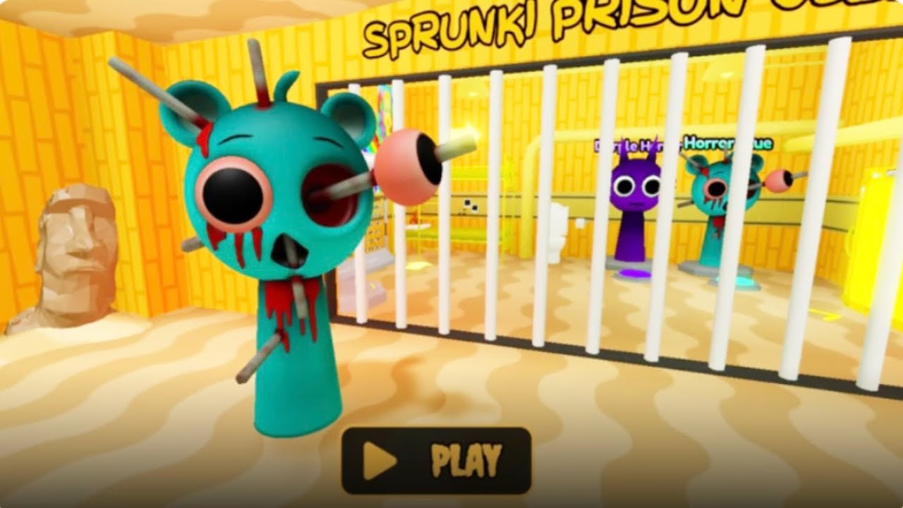 SPRUNKI BARRY'S PRISONRUN! (OBBY!)‏Roblox Obby Walkthrough (No Death, 4K)