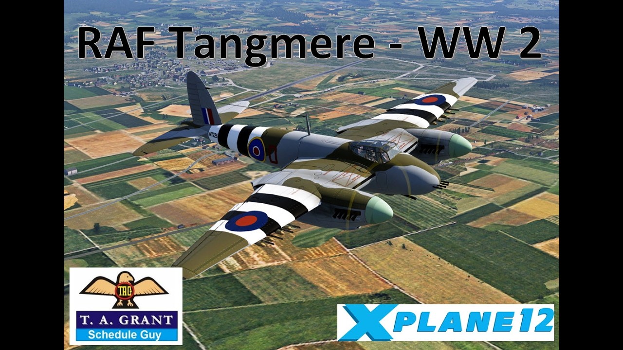 RAF Tangmere WW2 in X-Plane 12