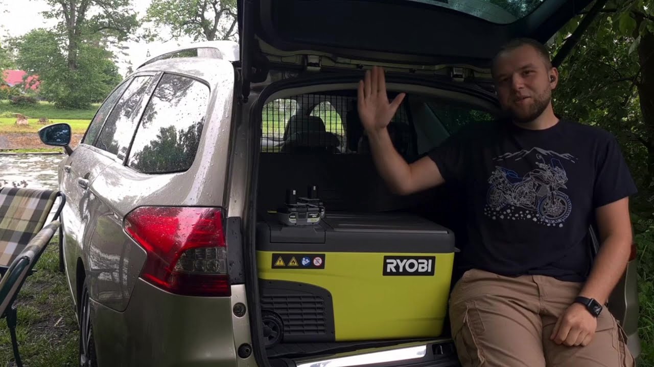 Lodówka turystyczna akumulatorowa RYOBI- jak sprawdza się w aucie i na kampingu?Poznaj opinię Jakuba