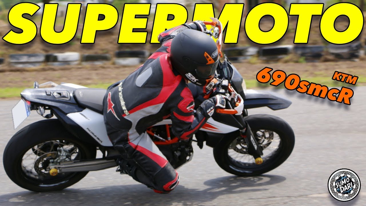 Mi KTM 690 SMC R en CIRCUITO, SUPERMOTO 😃