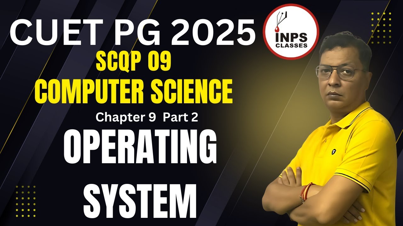 CUET PG | Operating System Chapter 09 Memory Management Part 02 | Computer Science| SCQP 09