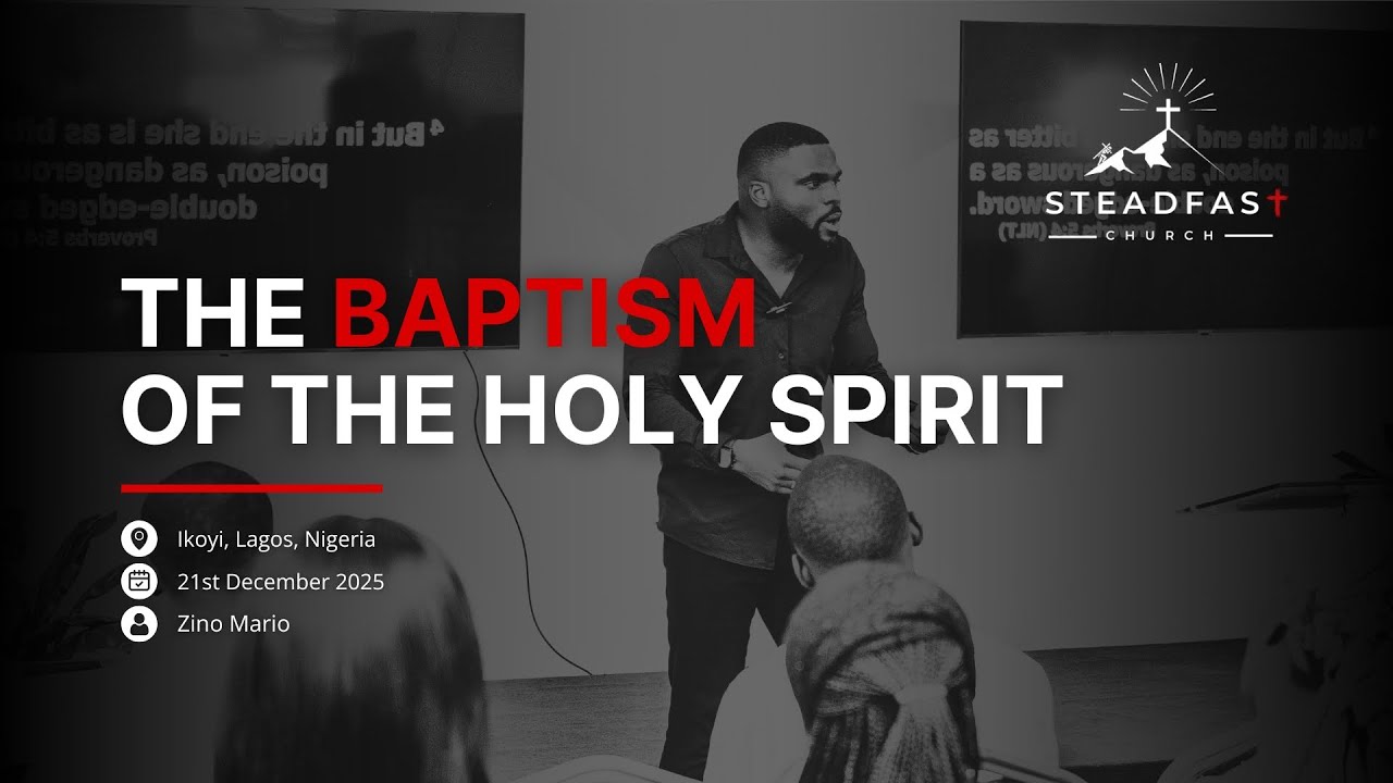 THE BAPTISM OF THE HOLY SPIRIT