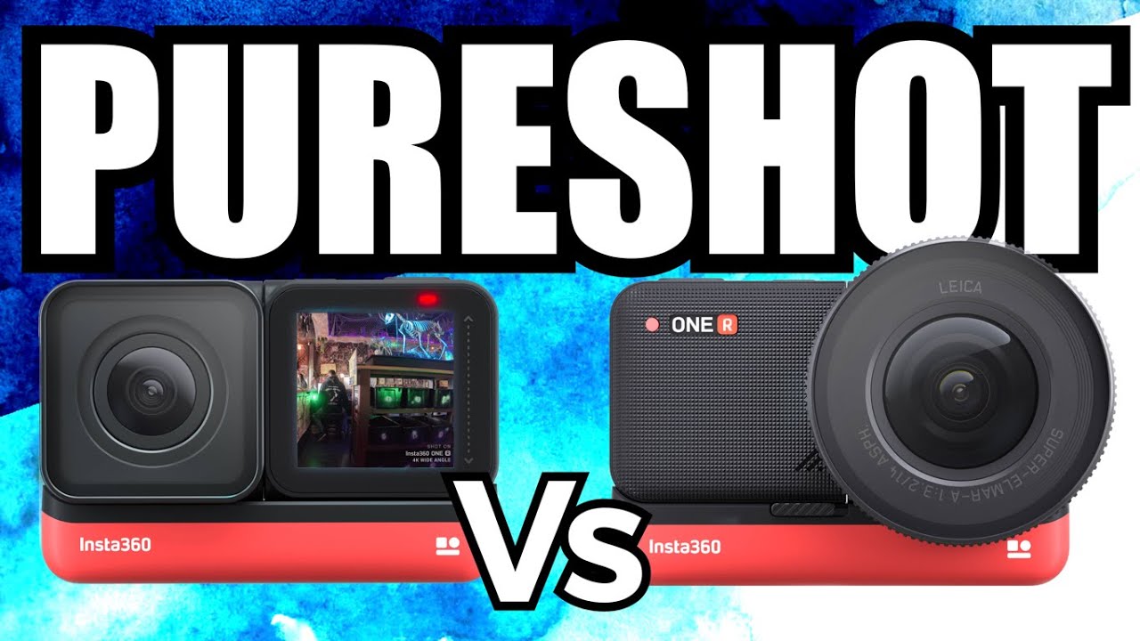 MUST SEE Insta360 One R 4k Vs 1 Inch PURESHOT HDR Photo Test