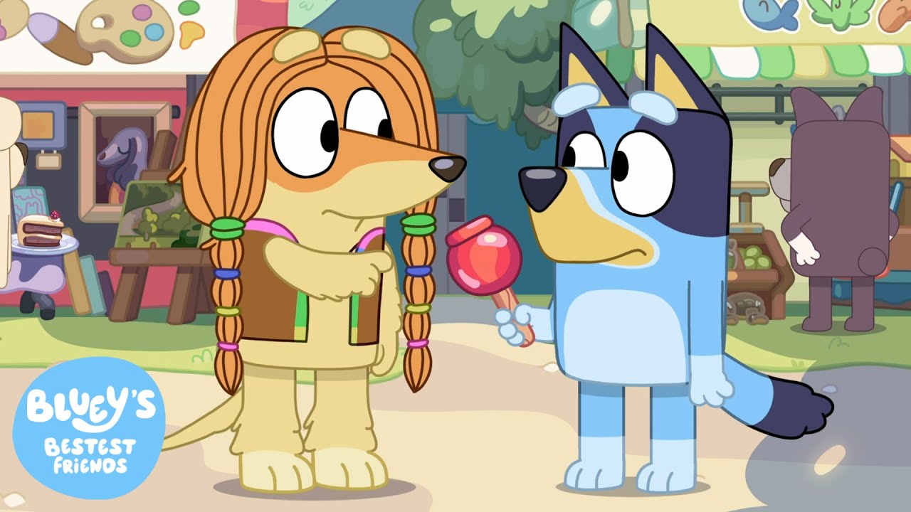 Enjoy A Meal With Bluey And Friends 💙🍰 | Bluey's Bestest Friends - Official Channel
