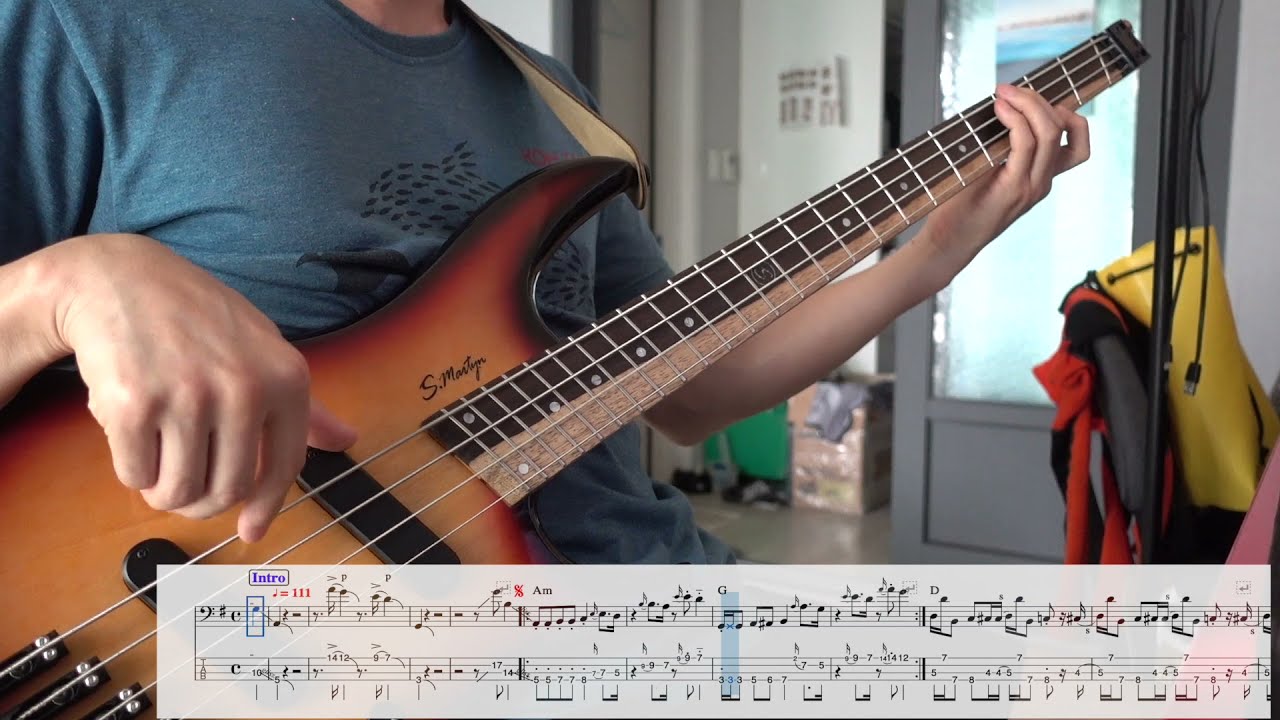 Who Are You - Yoshino Fujimal / Bass Cover (spwfcm)