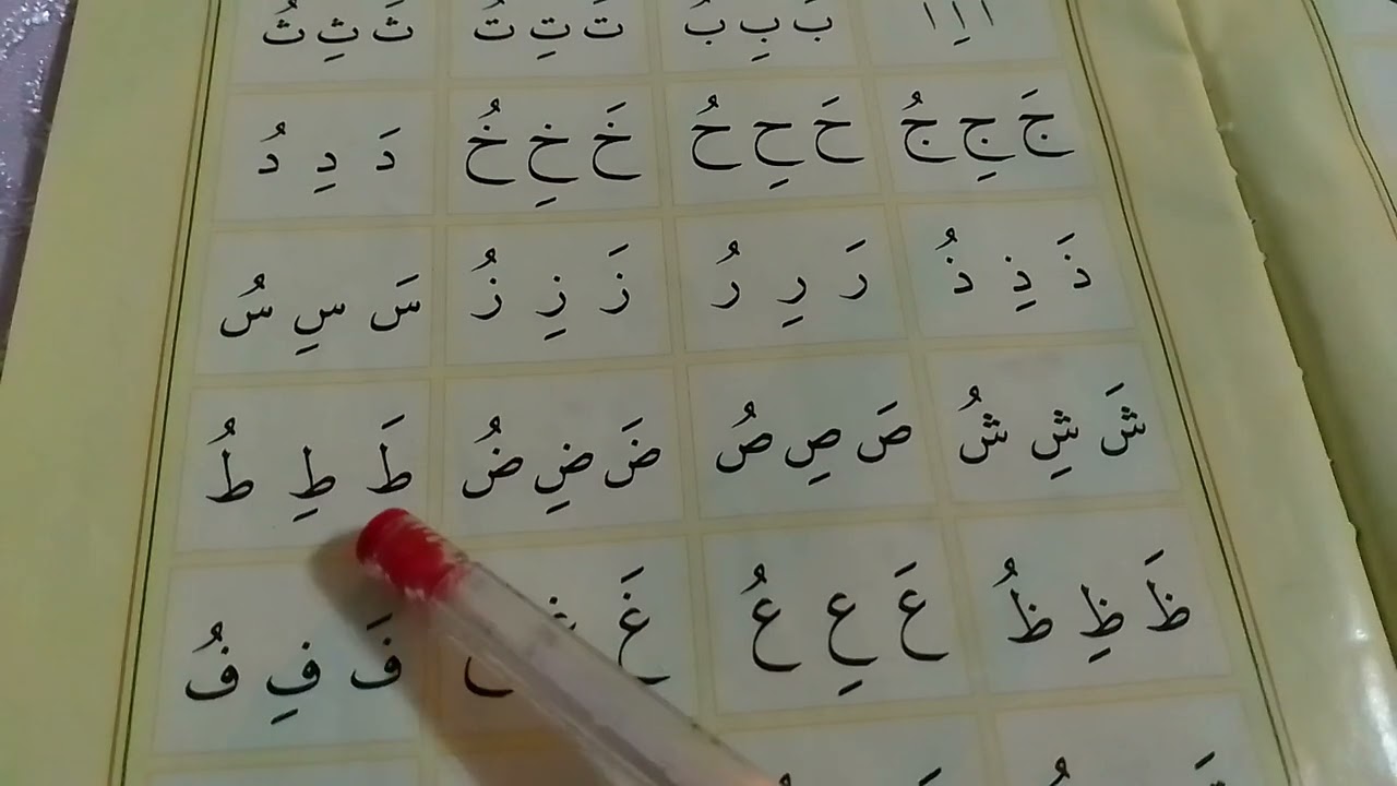 Elif Ba 2.ders ( Harekeler &uuml;st&uuml;n,esre ve &ouml;tre ) -elif ba &ouml;ğreniyorum