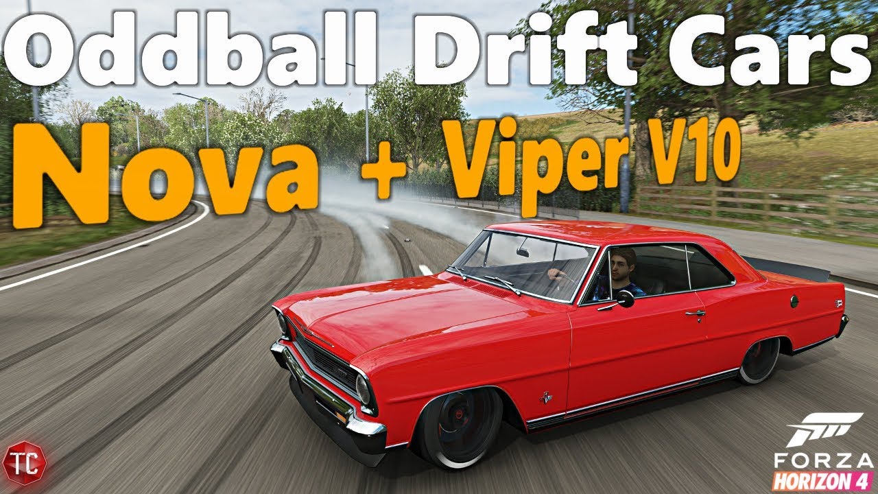 Forza Horizon 4: Oddball Drift Cars | 1966 Chevy Nova w/ Twin Turbo VIPER SWAP!