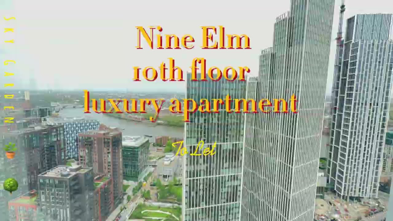 Contemporary Living. Furnished Two-Bedroom Apartment on the 10th Floor in london Zone 1