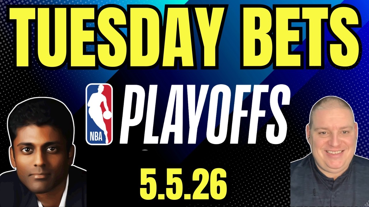 Tuesday NBA Playoff Picks - 5/5/26 l Craig Trapp & Indian Cowboy NBA Picks, Bets & Predictions