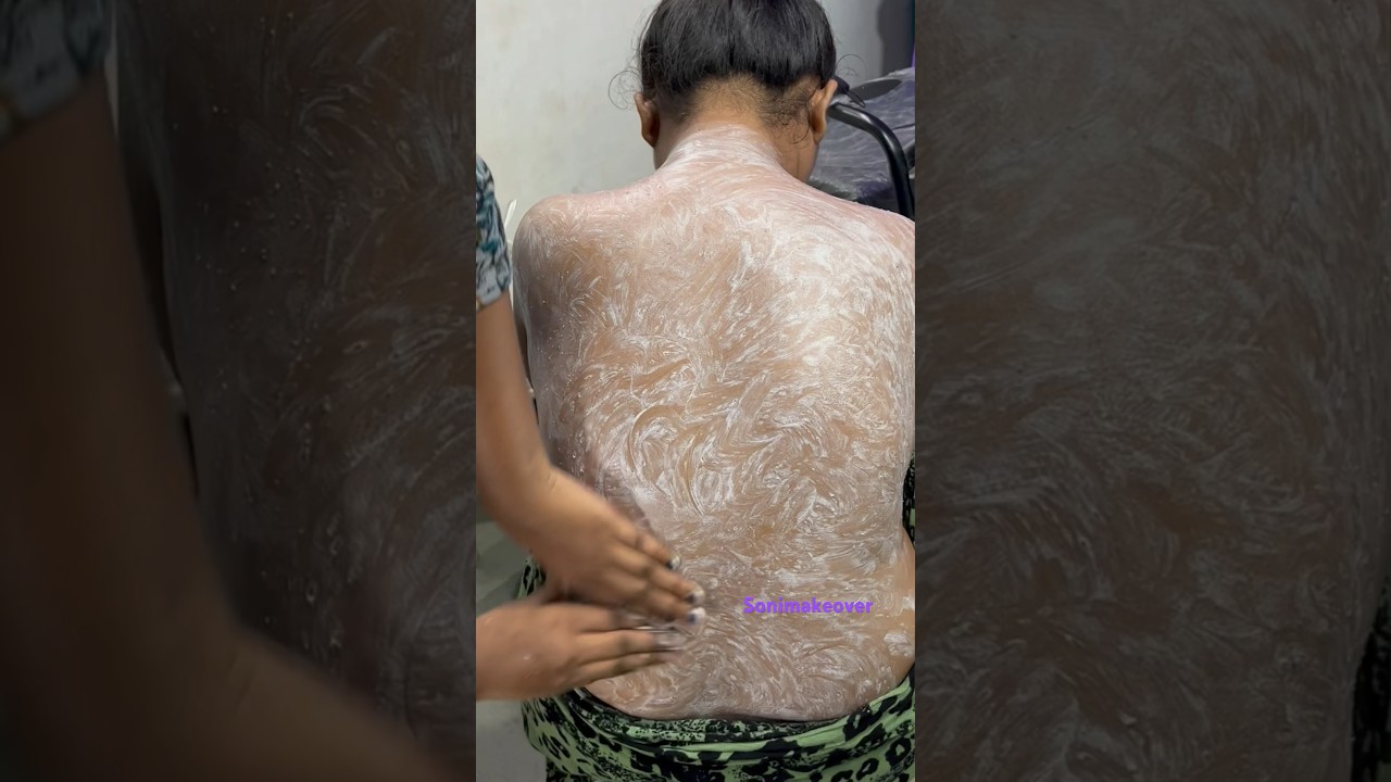 Scrub massage #bodypolishing #shorts