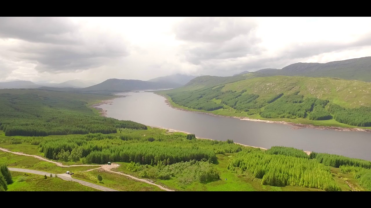 FLYING OVER GLENCOE (Scottish Highlands) Drone Footage Highland Titles
