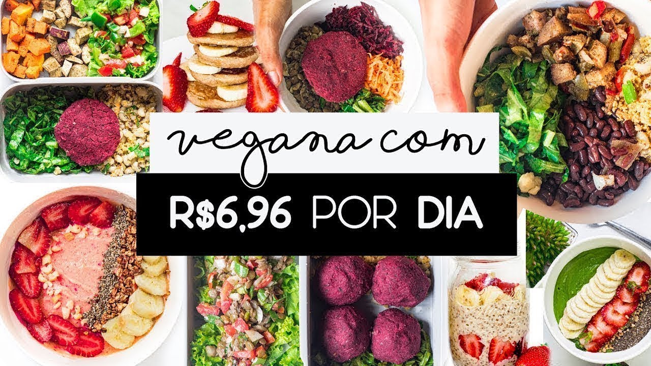 VEGANA COM MENOS DE R$50,00 POR SEMANA! (com áudio)