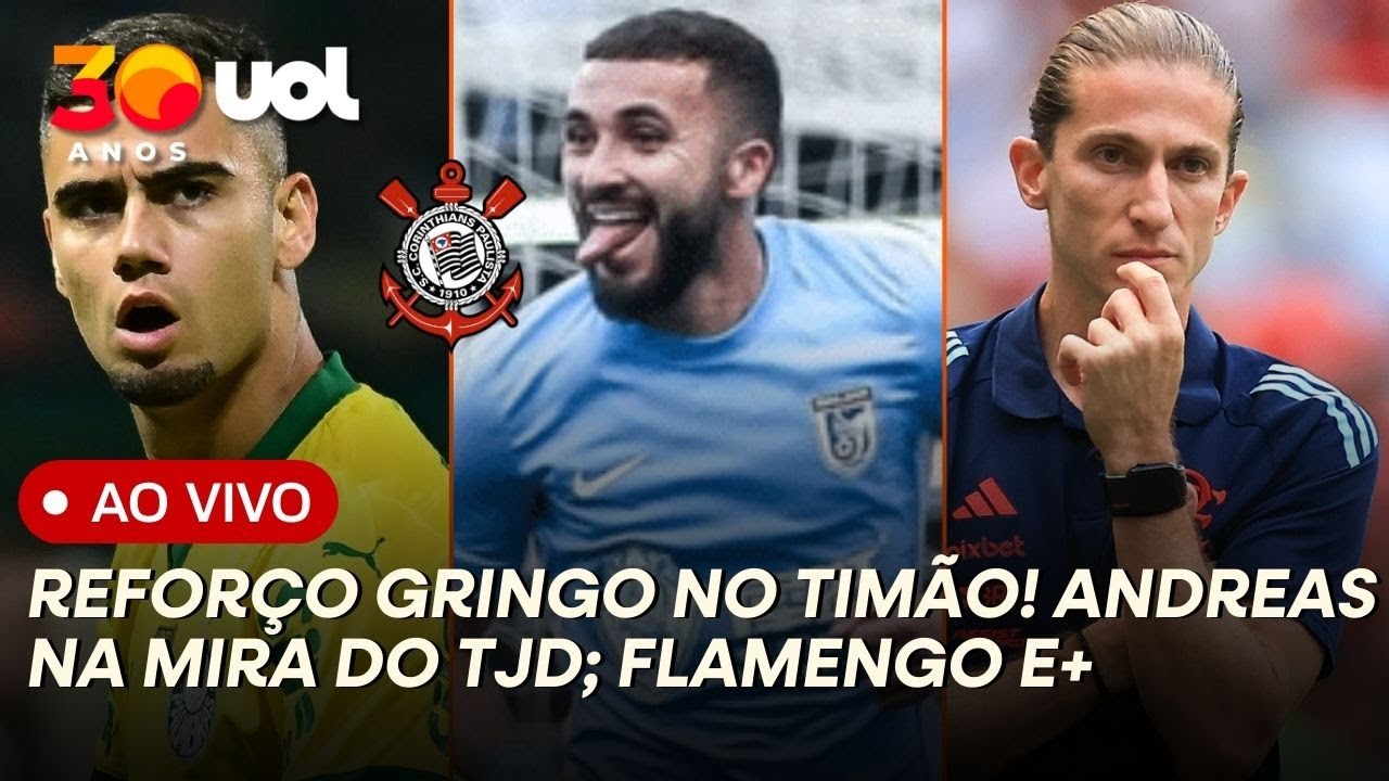 CORINTHIANS PREPARA ANÚNCIO DE MEIA DO MARROCOS; ANDREAS NA MIRA DO TJD; FLAMENGO FAVORITO? E+