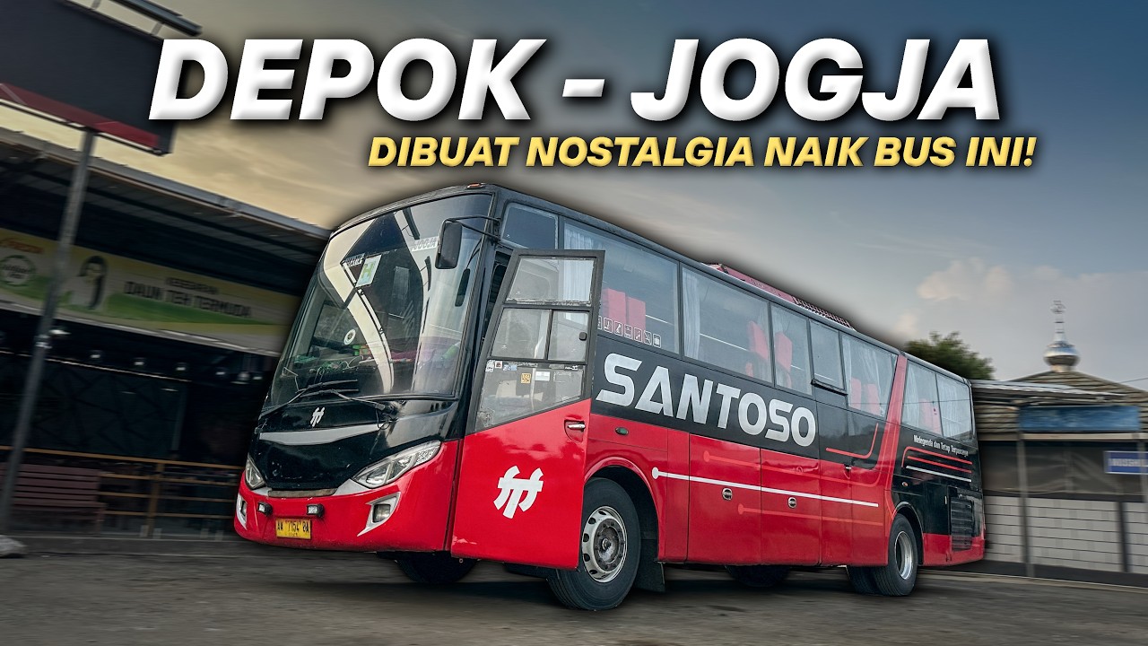 TOURING LABUAN BAJO #5 - Ambil Motor di Jogja naik Bus Legend SANTOSO!