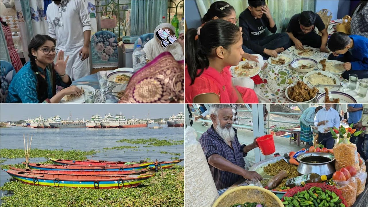 চলে আসলাম সবার কাছ থেকে বিদায় নিয়ে 😭#dailyvlog#vubonsmom#munshigonj