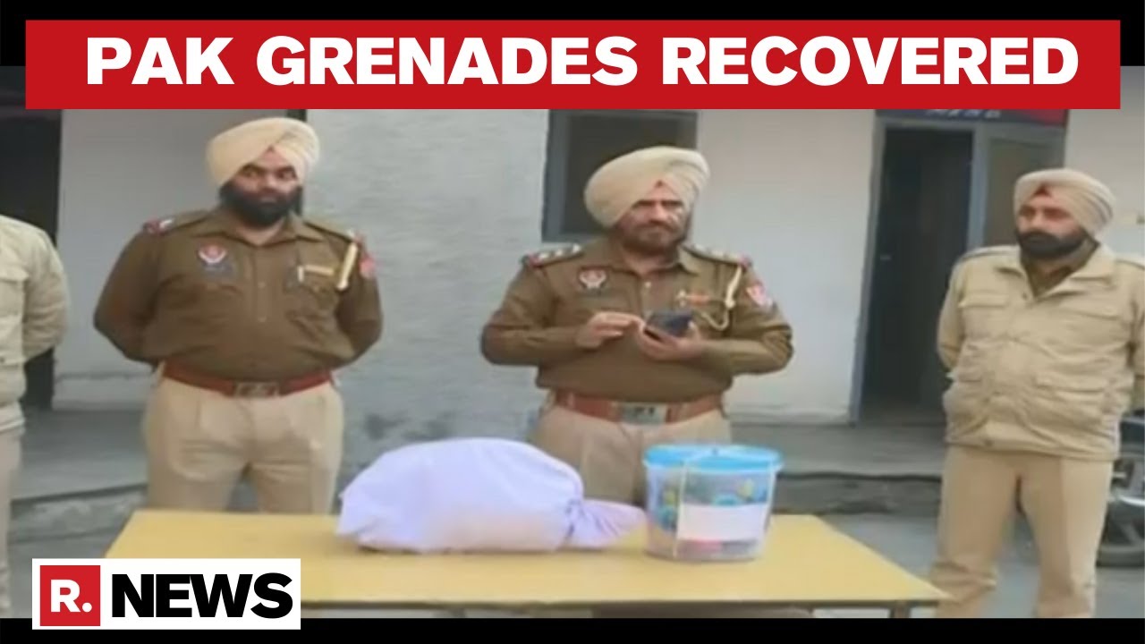 Punjab Police Recover 11 Hand Grenades Delivered By Pakistani Drones To Gurdaspur District
