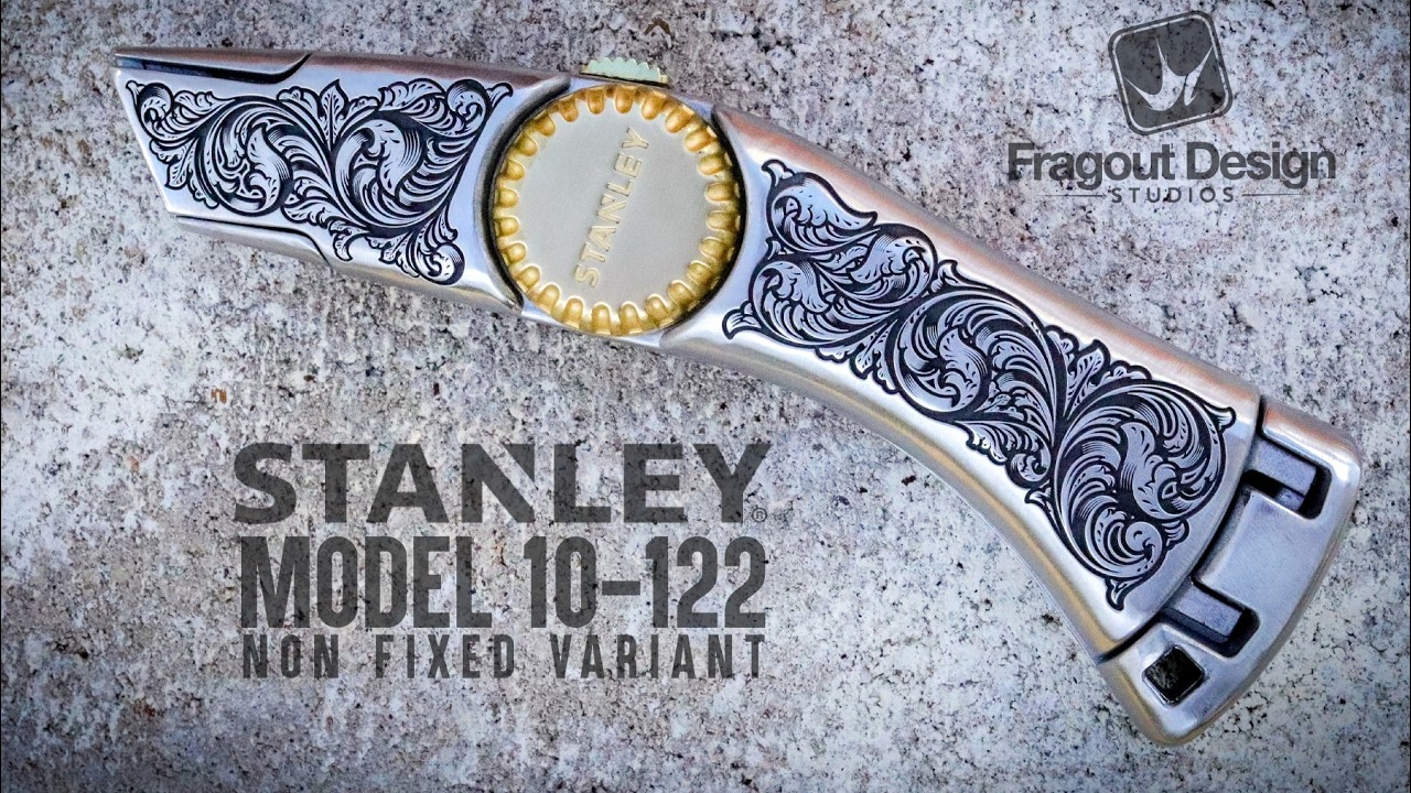 @stanleytools Модель 10-122 Дизайн и гравировка с использованием волоконного лазера | Обновление ...